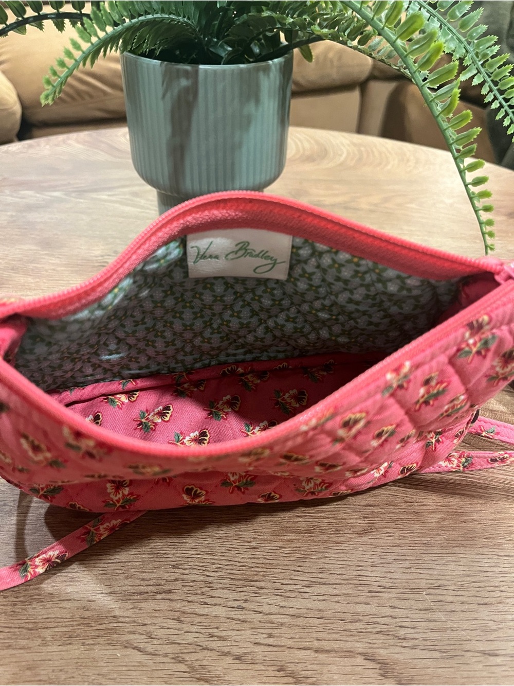Vera Bradley Pink Pansy Amy bag - Picture 5 of 5